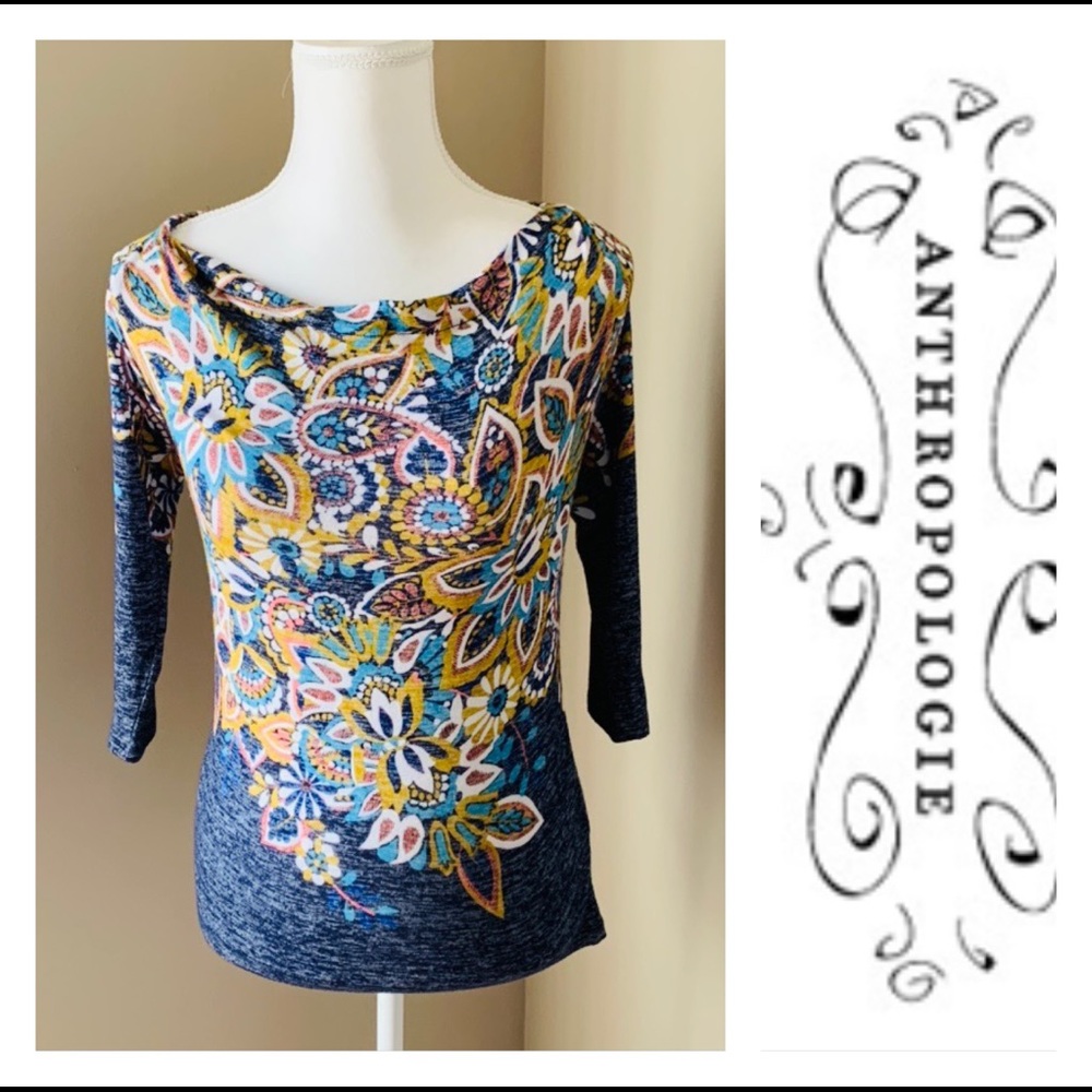 🎈Sale20% Anthropologie 9 H15 Stcl Top